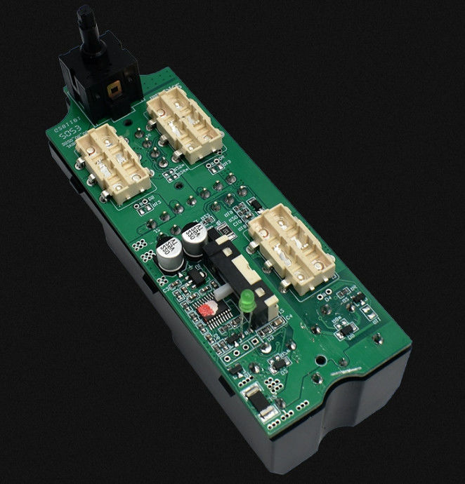 Green Flex PCB Prototyping Untuk Mobil Kombinasi Switch Kaca Lifter Switch Power Window Kunci Kiri Depan Main Drive Button