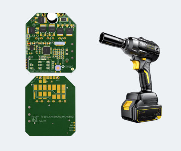 Manufaktur PCB Board Assembly Untuk Dukungan Alat Listrik Non Induktif Square Wave Control