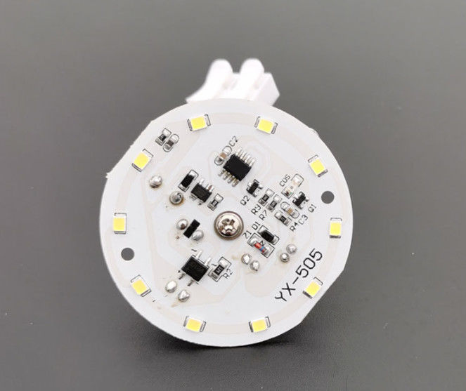 PCBA Dengan 10 LED Dan Konektor USB Untuk Sensing Suara Dan Cahaya Terintegrasi Lampu Langit-langit, Dukungan Pemasangan Magnetik