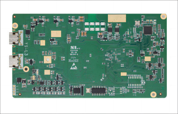 Multilayer PCB Assembly And Manufacturing Untuk Membangun Intercom Visitor Integrated Android Motherboard