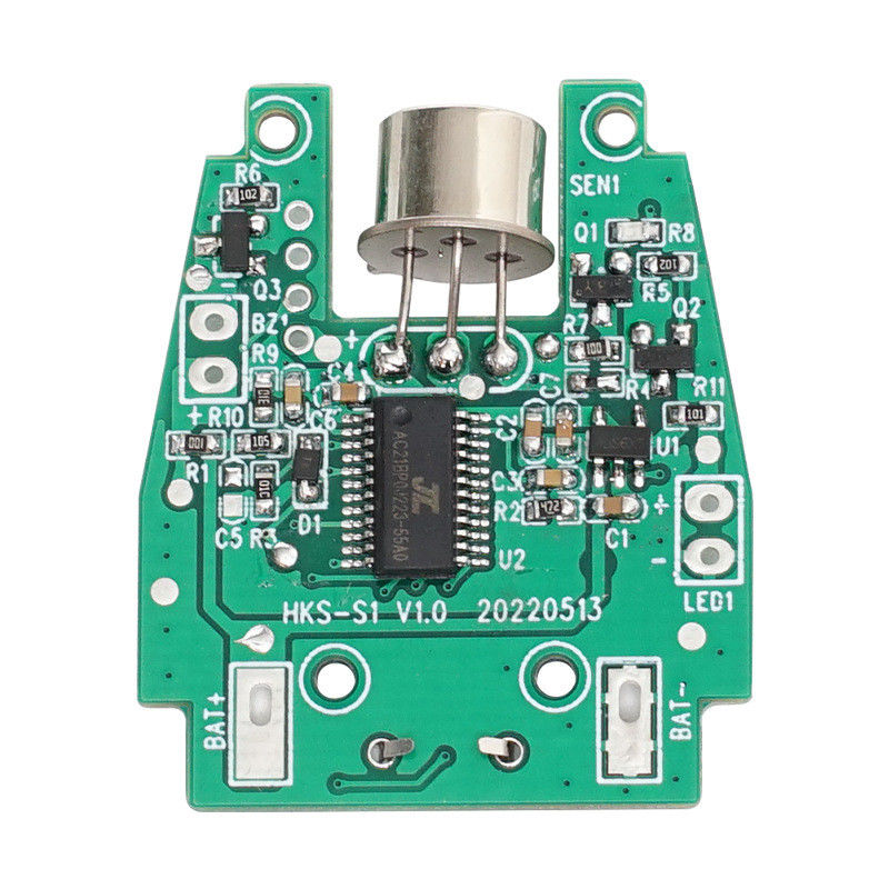 FR-4 Flex PCB Fabrication For Alcohol Tester PCB kaku Bebas Timah HASL VO Board Fenolic Resin