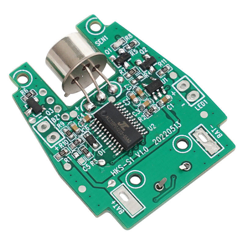 FR-4 Flex PCB Fabrication For Alcohol Tester PCB kaku Bebas Timah HASL VO Board Fenolic Resin