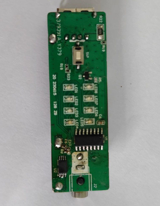 Hijau Quick Turn PCBA Untuk Pakaian AC Pakaian Dipanaskan Dengan Soket USB