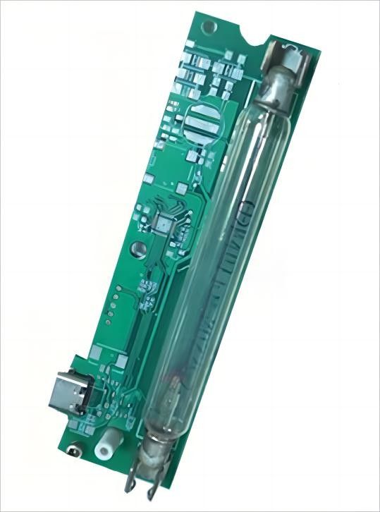 FR-4 Fast Turn PCB Assembly Untuk Radiation Detector Control Board Dengan Fungsi Data Logging