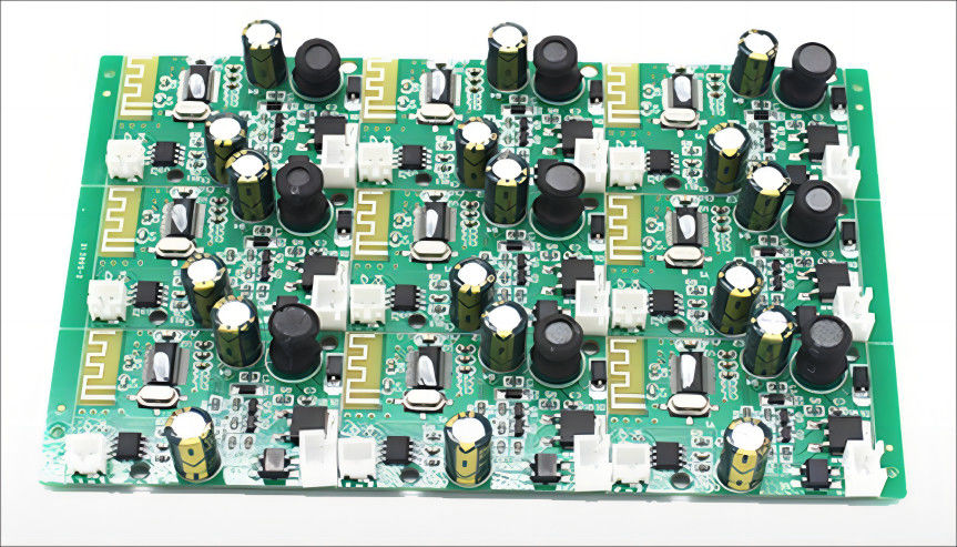 PCBA Untuk Smart Bluetooth Speaker Audio Control Board Dengan Konektor USB Dan AUX, Mendukung Kontrol Suara