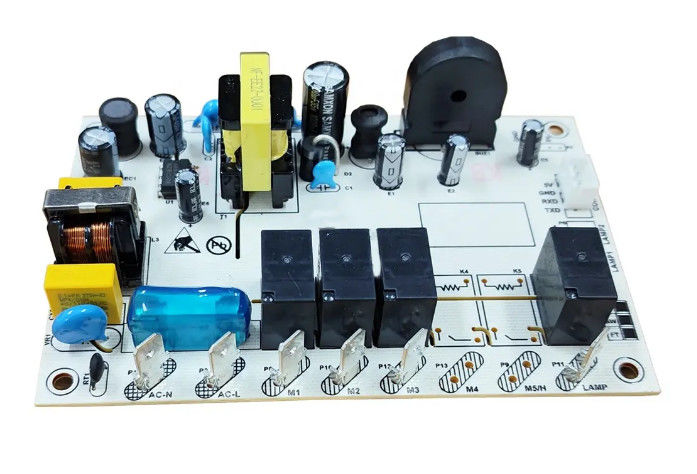 Elektronik Knob Touch Switch Control Panel Dengan Back Light Dapur Range Hood Papan PCB