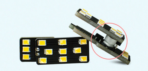 Bebas Timah HASL Elektronik PCB Manufaktur Dengan LED Cahaya Tinggi Untuk Mobil Tail Light Glove Box Light