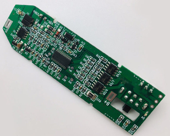 Tukang cukur cepat berputar PCB kustom dengan motor tanpa sikat BLDC dan Lithium Battery Management 2 In 1