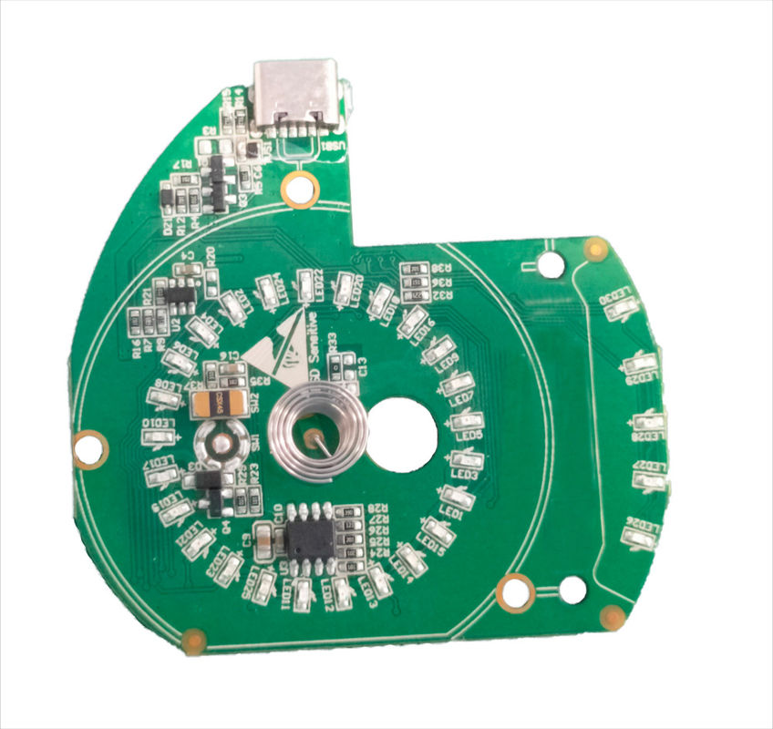 Multi-Layer PCBA Untuk Mesin Aromaterapi Mobil Dengan LED Indikator Tipe C Antarmuka Dan Anti Tipping Fungsi