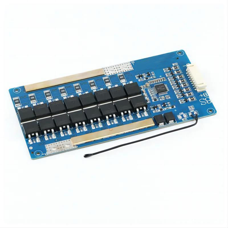 8 Series Lithium Iron Phosphate Battery Protection Board 24V 40A 50A 60A Produksi PCB Online