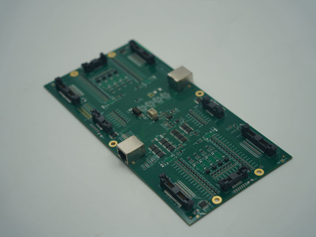 1.58mm 1/1/1/1OZ 4 Lapisan PCBA Printed Circuit Board Digunakan Dalam Roulette Reader