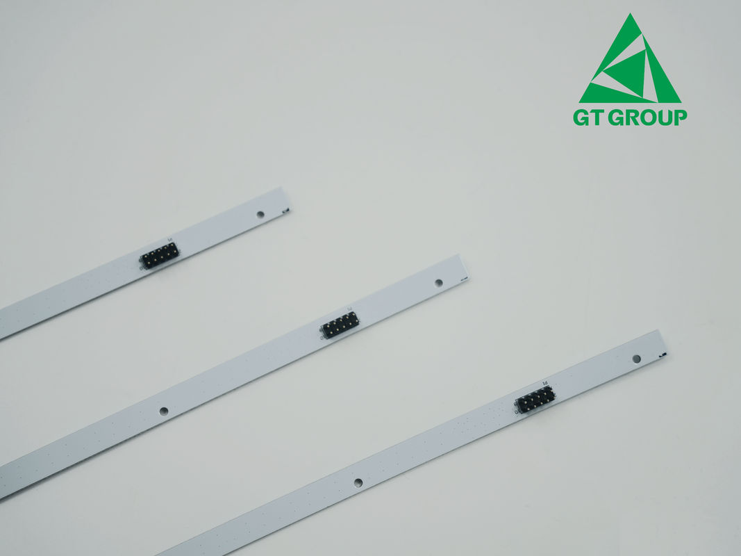 1.60mm 1/1/OZ 4 Lapisan PCBA Printed Circuit Board Dipenuhi Tinta Digunakan Dalam LED Light Bar