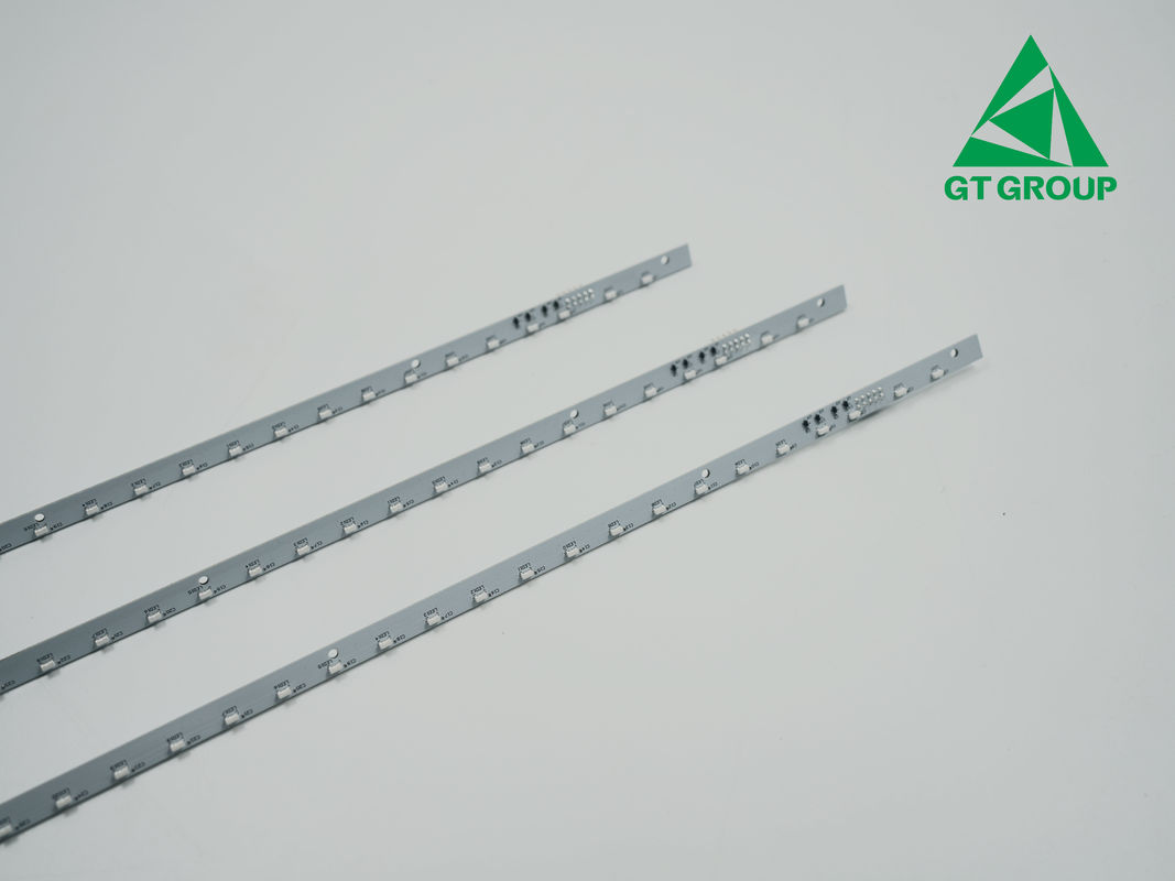 1.60mm 1/1/OZ 4 Lapisan PCBA Printed Circuit Board Dipenuhi Tinta Digunakan Dalam LED Light Bar
