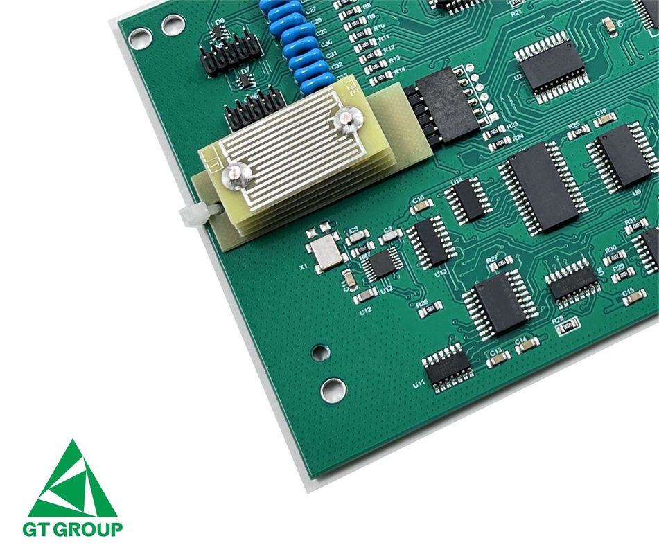 PCBA Mainboard Digunakan dalam Medical Electronic Printed Circuited Board Assembly 1.60mm 2L 1/1oz Green Solder Mask HASL(LF