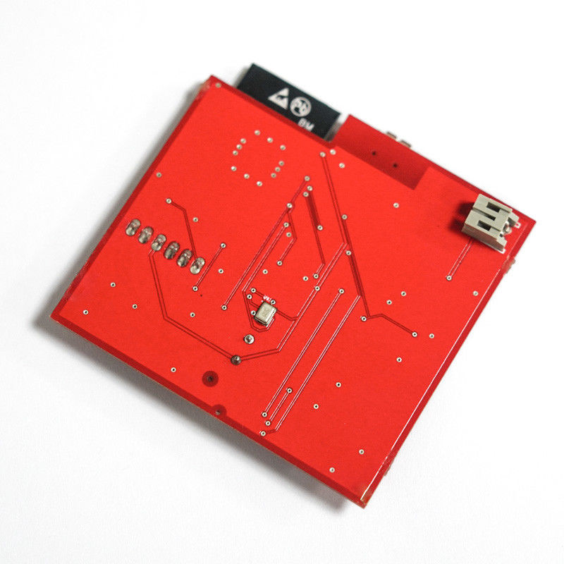 UL Certified Double Layer Red FR-4 Printed Circuit Board PCBA Untuk Manufaktur Elektronik